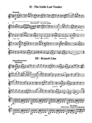Locomotive Suite / Clarinet/Piano - Colin Cowles - Partition